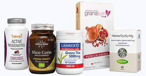 Selección de suplementos recomendados por nuestro equipo urológico